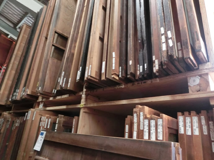 古建具の商品のお願いとご注意
