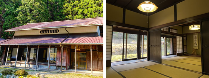 京都・広河原山荘「木の体験ショールーム」