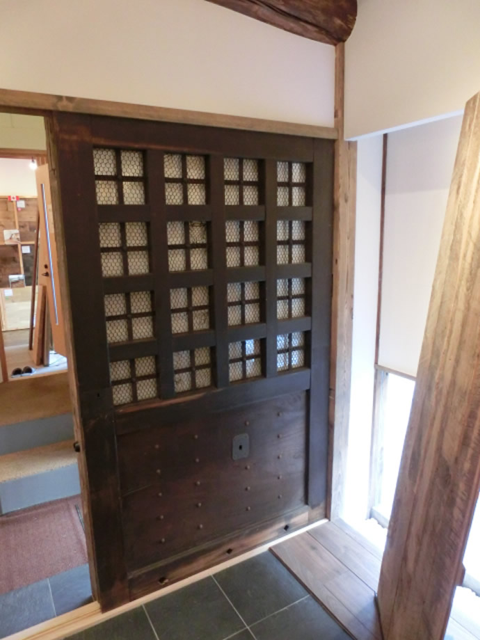 古材を使った活用事例　京都　古材市場　古材ギャラリー