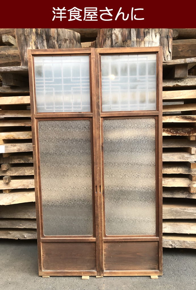 古建具(ガラス戸) KT-G156