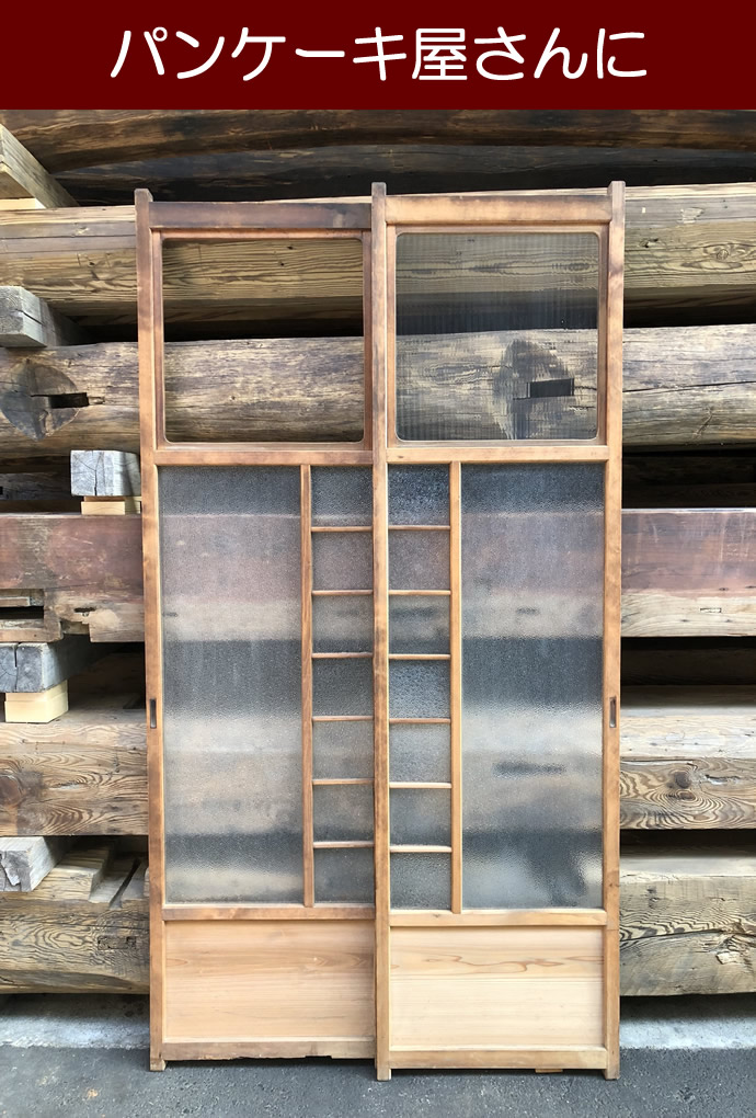古建具(ガラス戸) KT-G603
