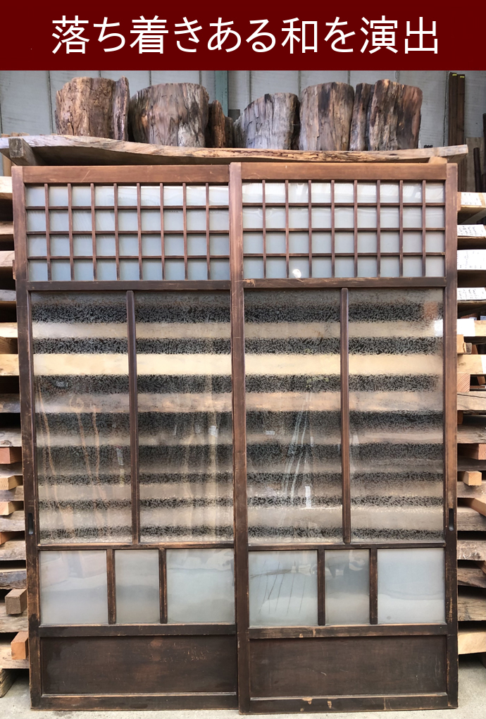 古建具(ガラス戸) KT-G895