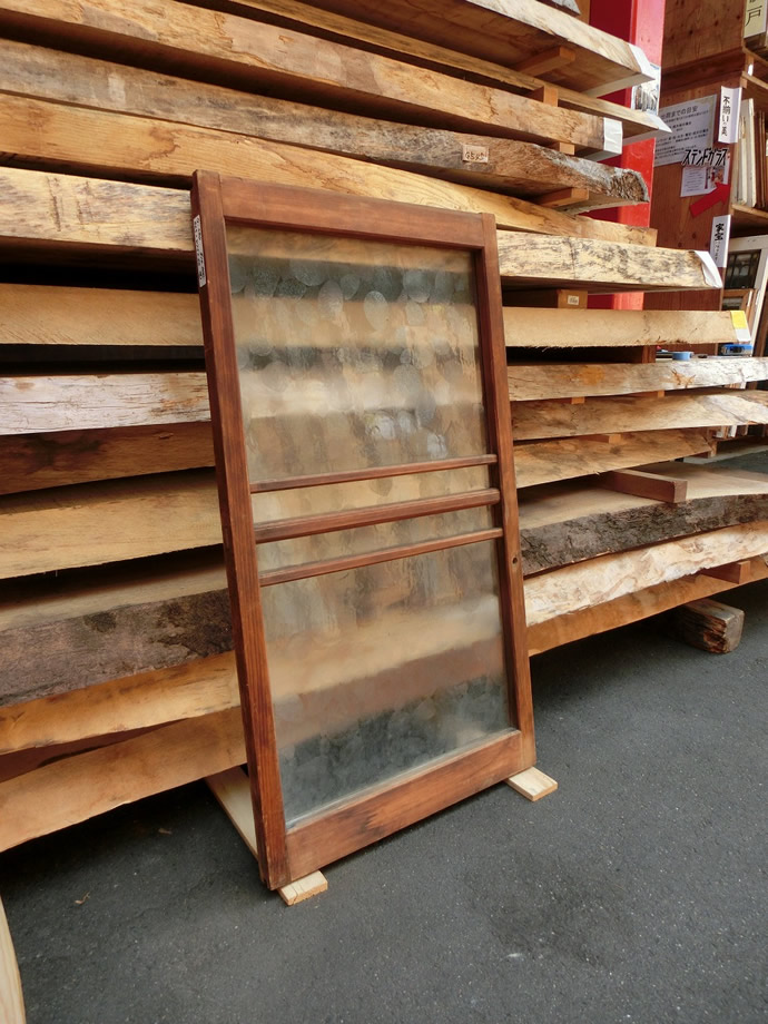 古建具（小型ガラス戸）KT-GS588 | 小型ガラス戸 | 一般古建具 | 古材