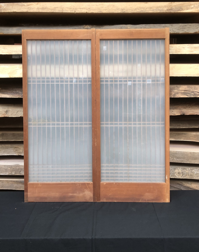 古建具（小型ガラス戸）KT-GS617 | 小型ガラス戸 | 一般古建具 | 古材