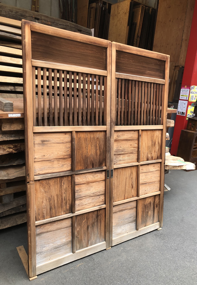 古建具（板戸） KT-I588 | 板戸 | 一般古建具 | 古材商品一覧 | 古材