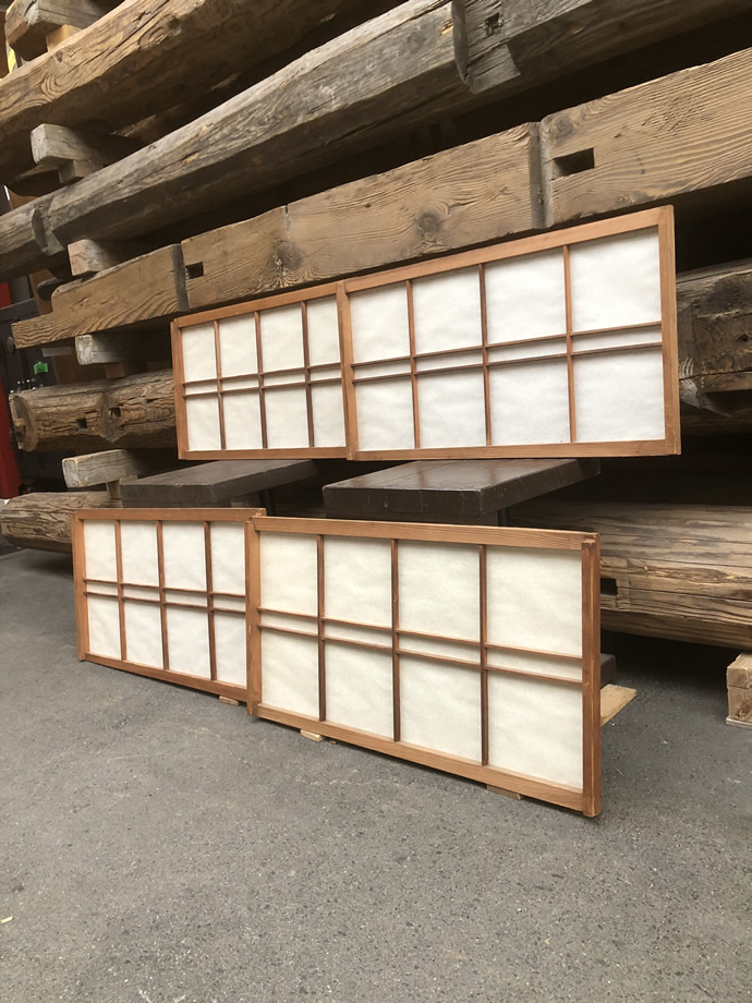 古建具（障子） KT-S332 | 障子 | 一般古建具 | 古材商品一覧 | 古材