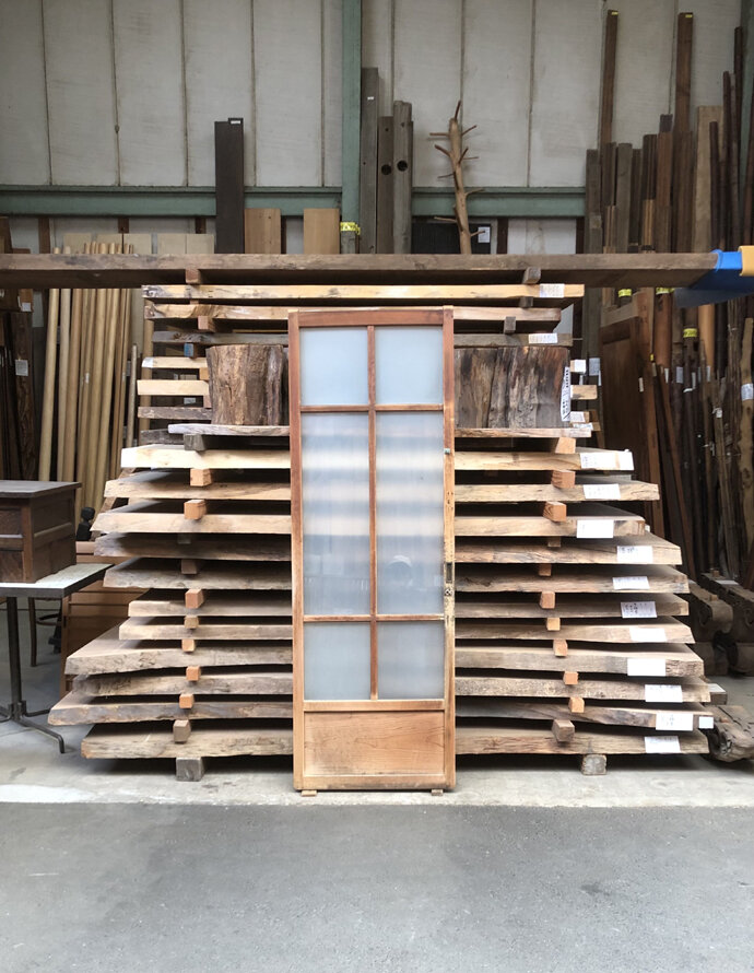 古建具(ガラス戸) KT-G928