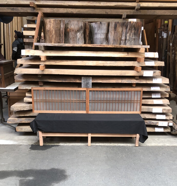古建具（小型ガラス戸）KT-GS626