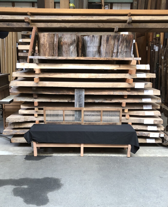 古建具（小型ガラス戸）KT-GS625