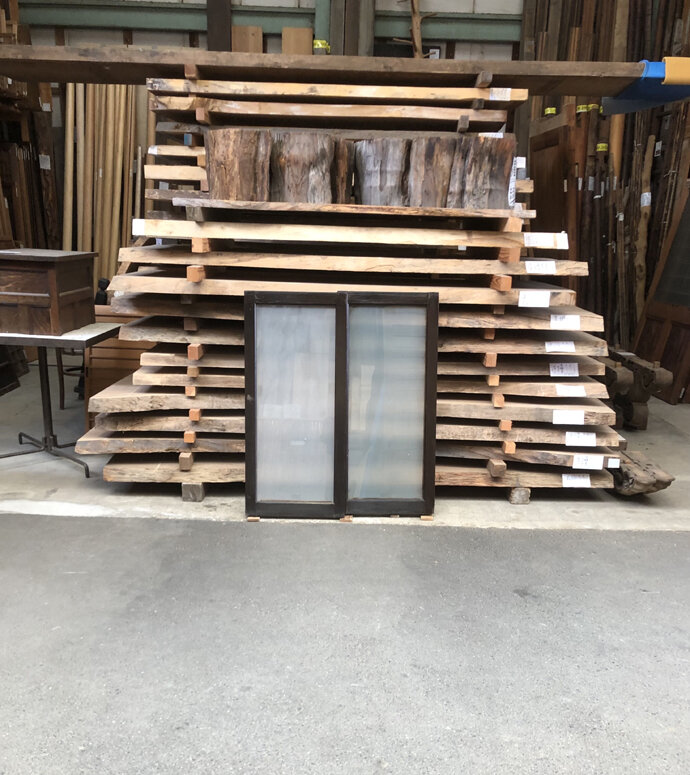 古建具(小型ガラス戸)KT-GS628