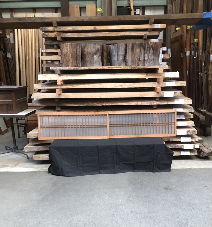 古建具(小型ガラス戸)KT-GS630