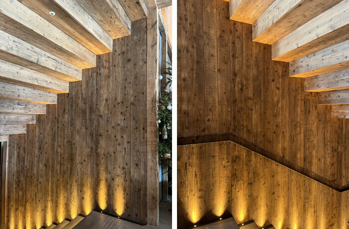 不燃足場板 施工例