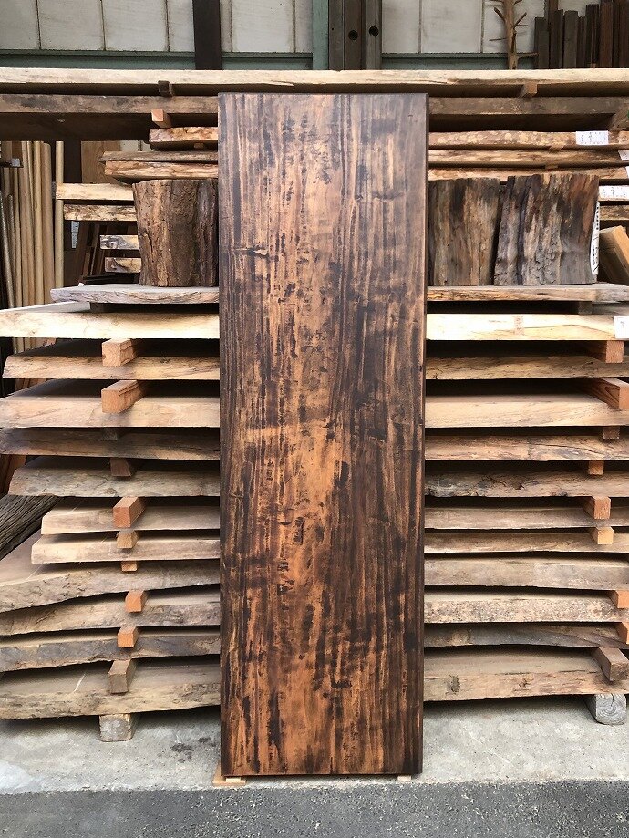 銘木板の古材