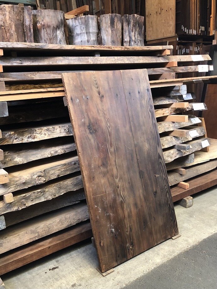 銘木板の古材