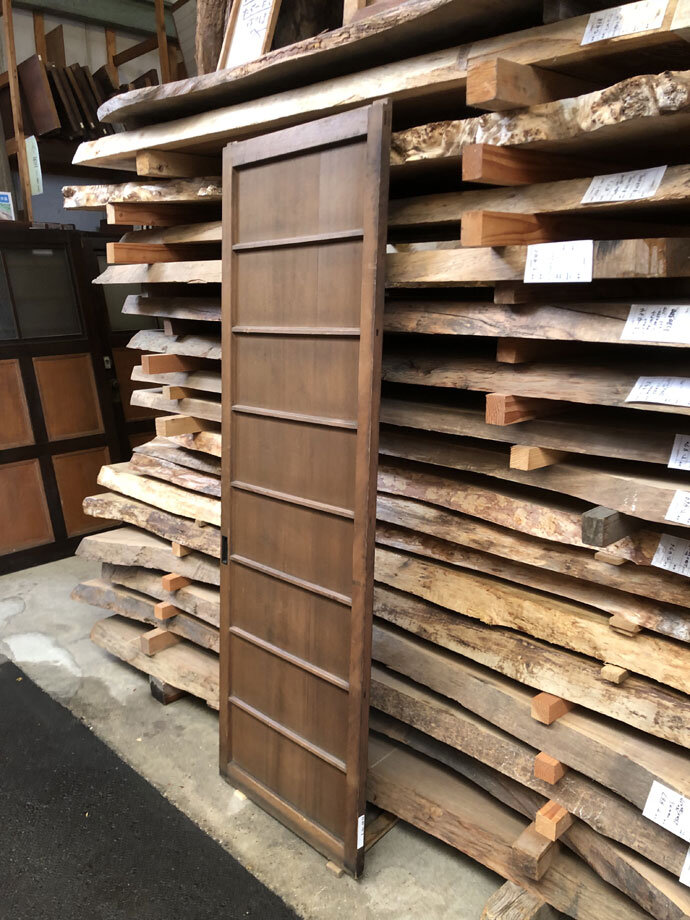 古建具（あじろ）の古材
