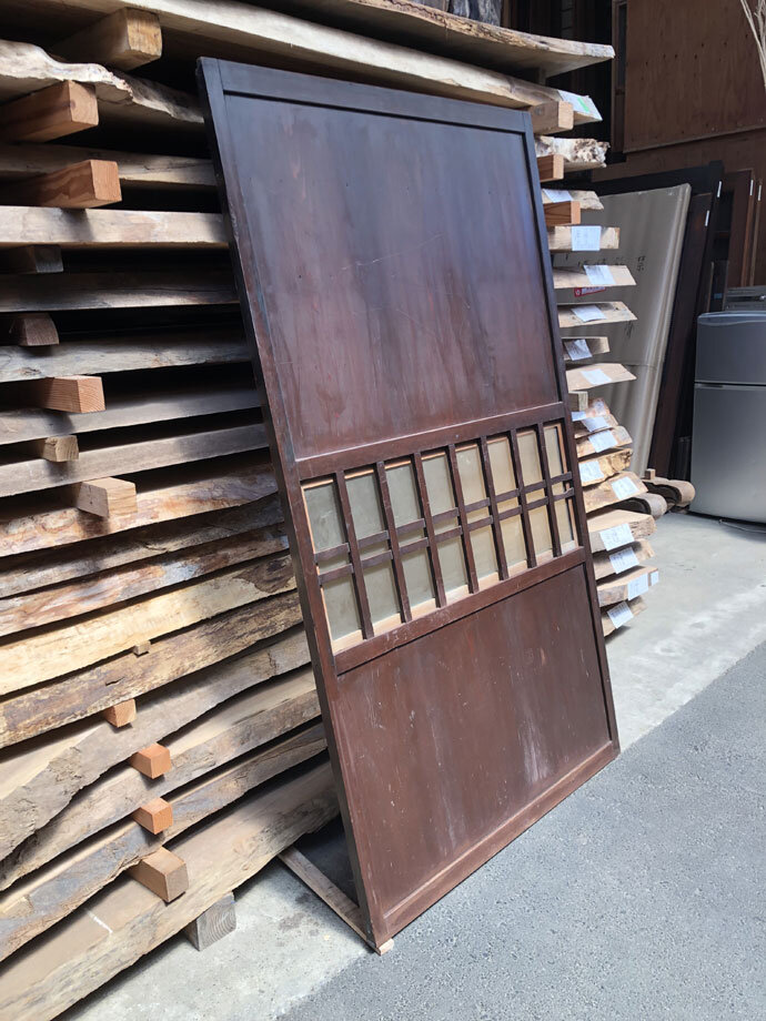 古建具（板戸）の古材