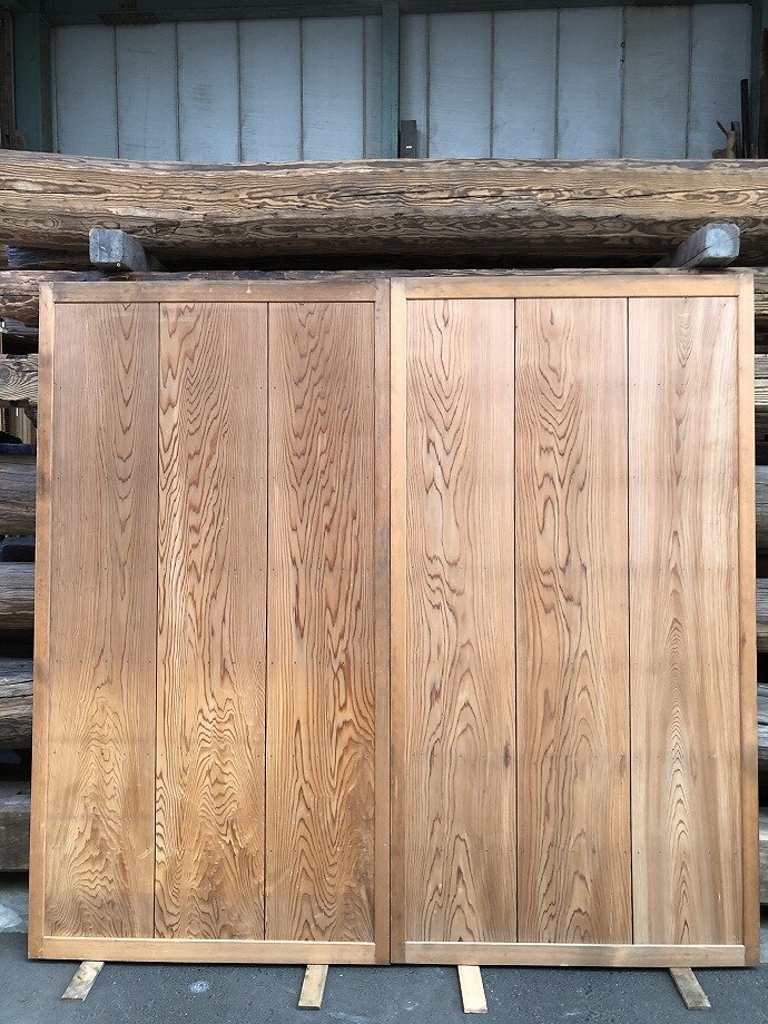 古建具(板戸)の古材