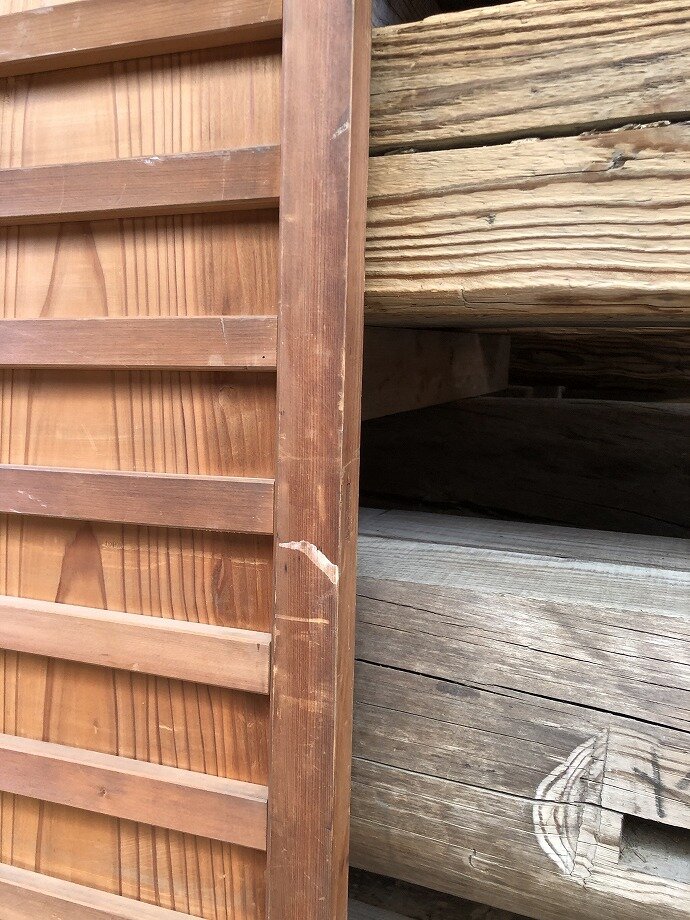 古建具(板戸)の古材