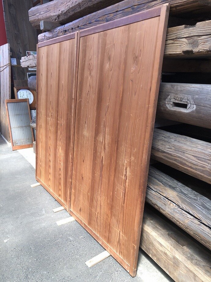 古建具(板戸)の古材