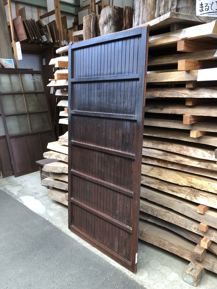 古建具（格子戸）の古材