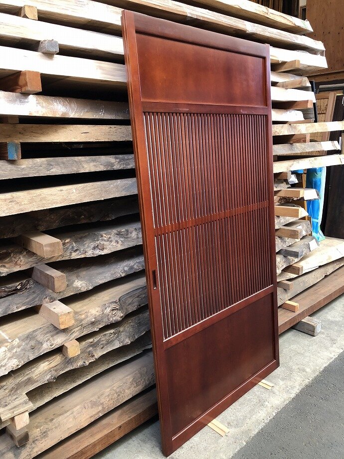 古建具(格子戸)の古材
