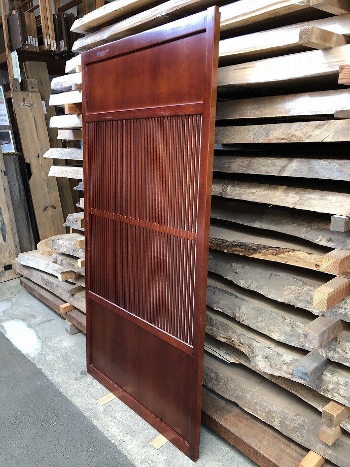古建具(格子戸)の古材