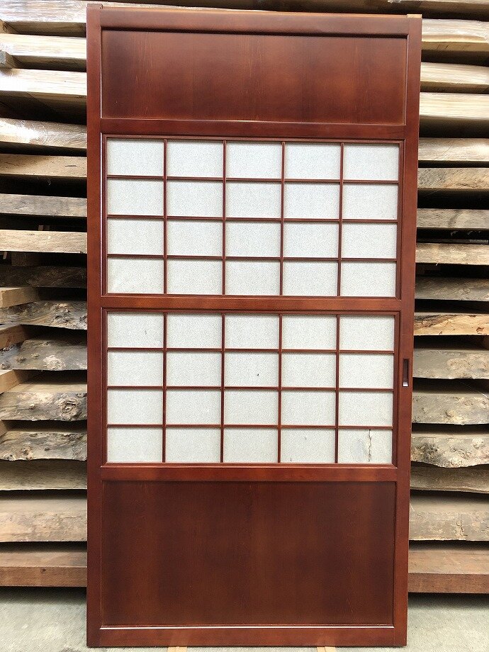 古建具(格子戸)の古材