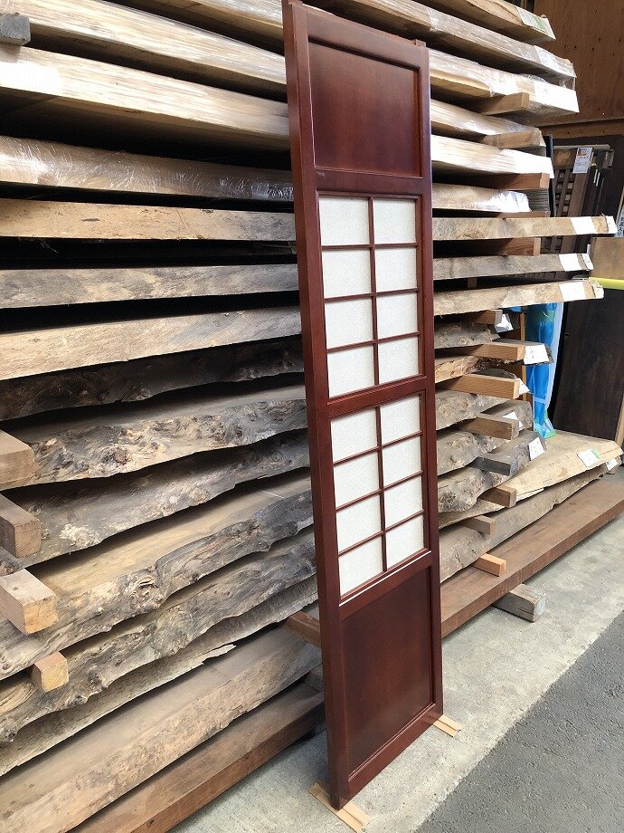 古建具(格子戸)の古材