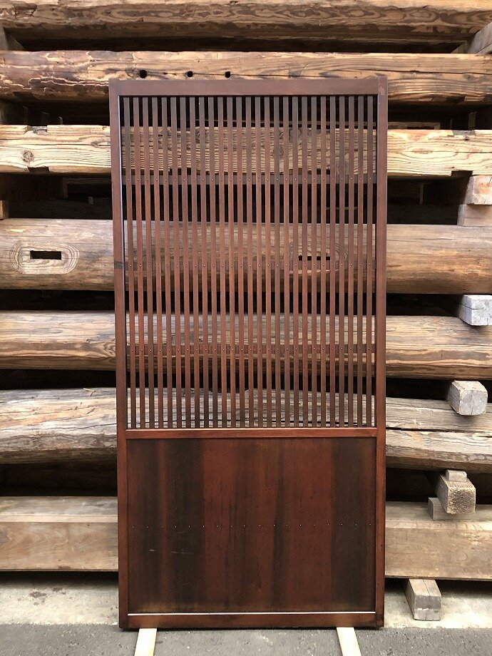古建具(格子戸)の古材