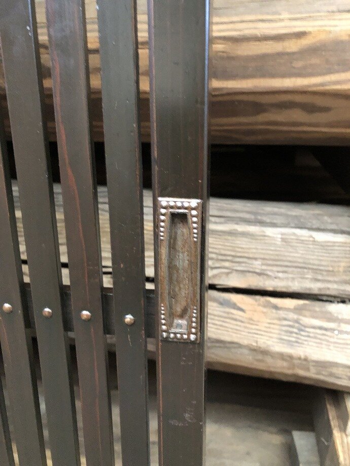 古建具(格子戸)の古材