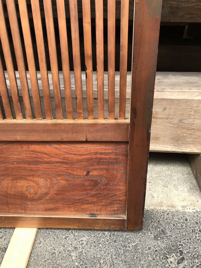 古建具(格子戸)の古材