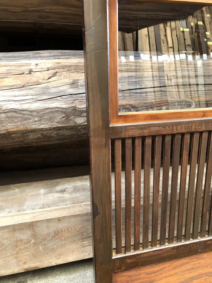 古建具(格子戸)の古材