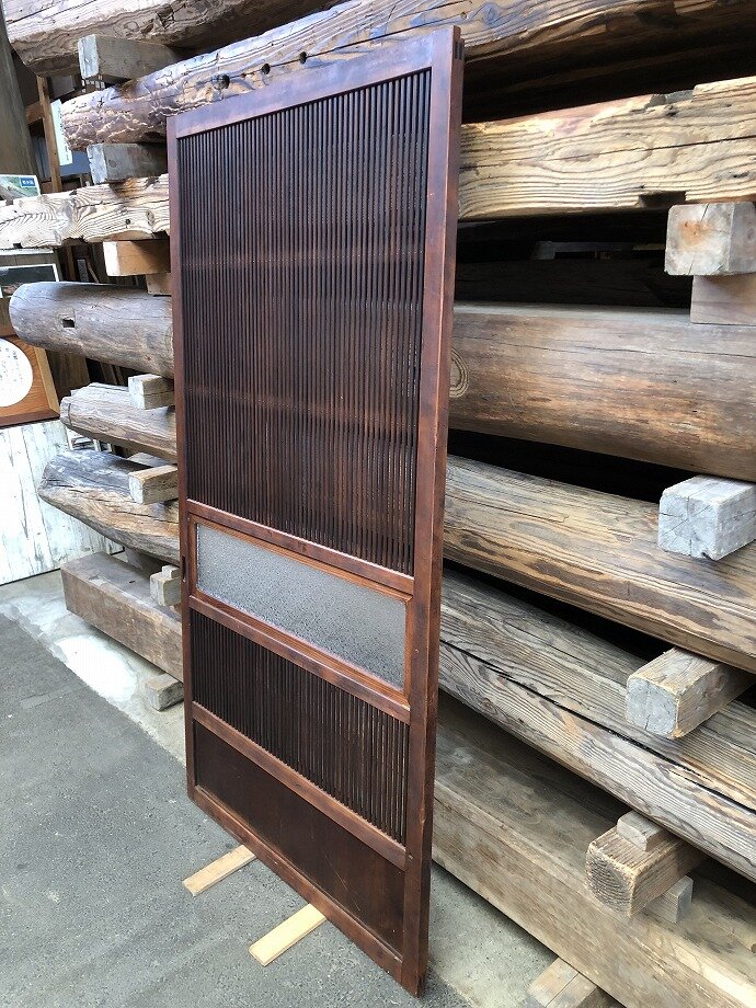 古建具(格子戸)の古材