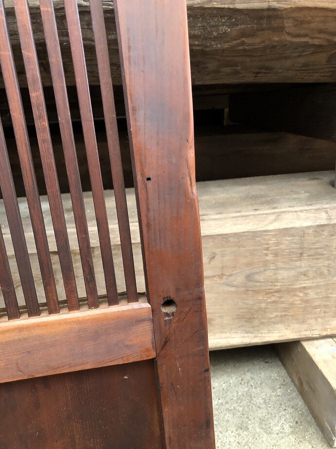 古建具(格子戸)の古材