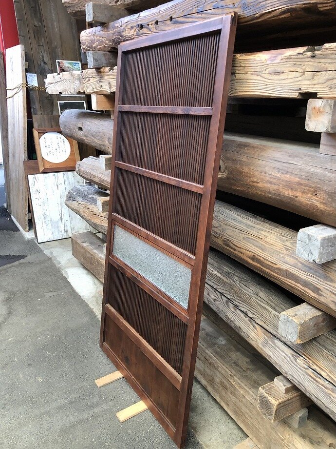 古建具(格子戸)の古材