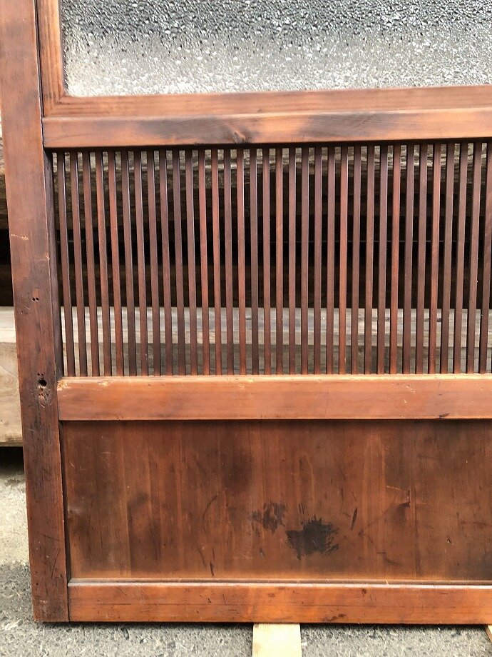 古建具(格子戸)の古材