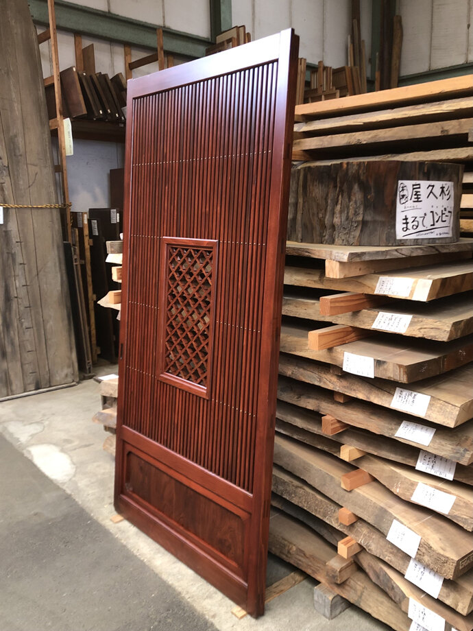 大型古建具の古材