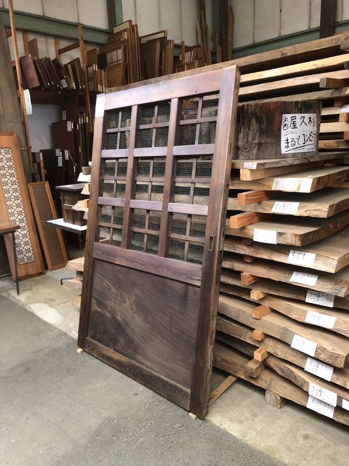 大型古建具の古材