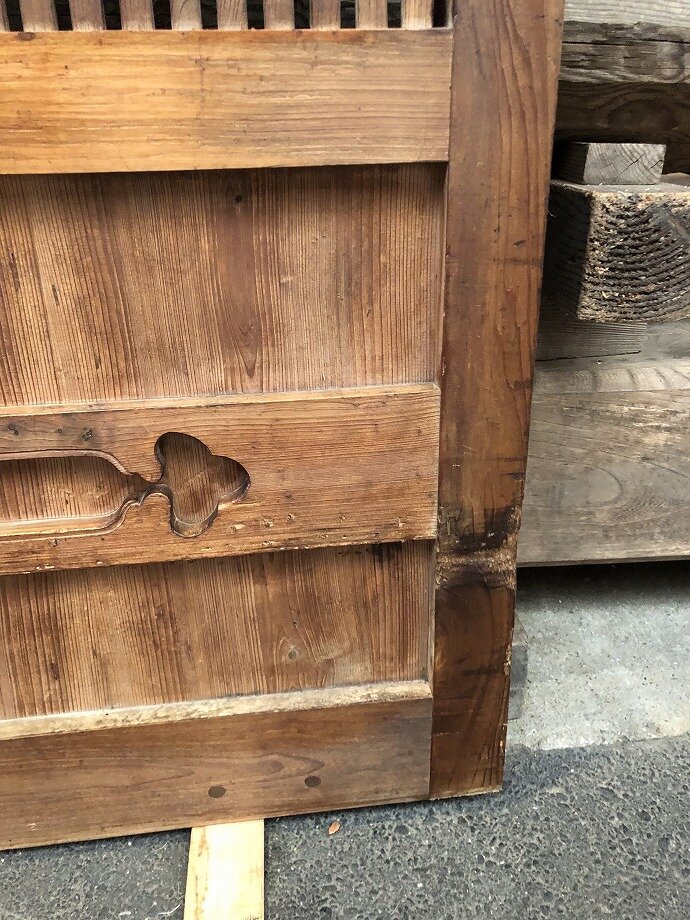 大型古建具の古材