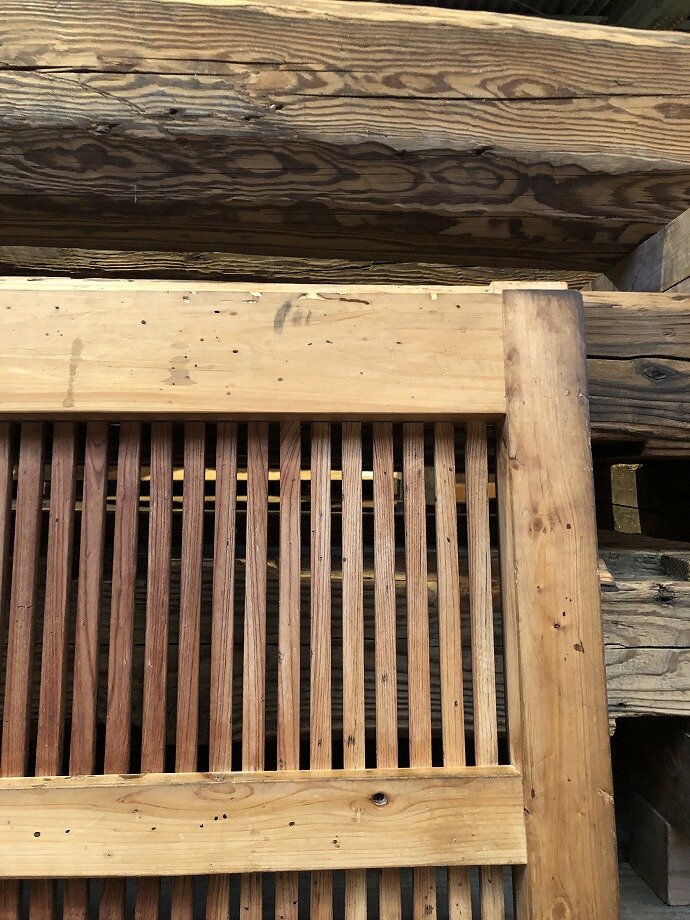 大型古建具の古材