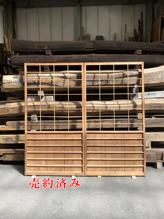 古建具（障子）の古材