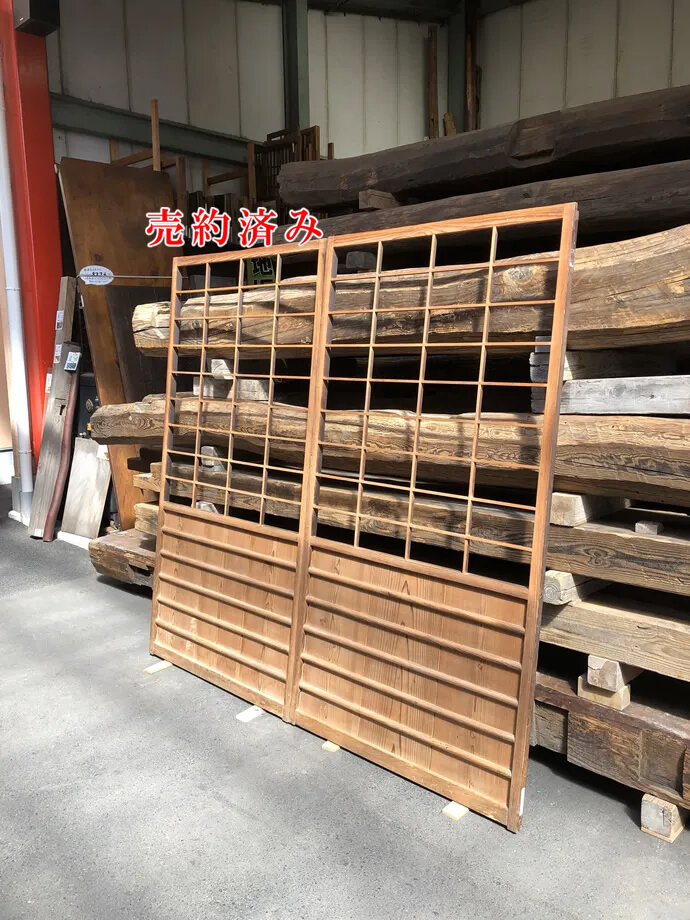 古建具（障子）の古材