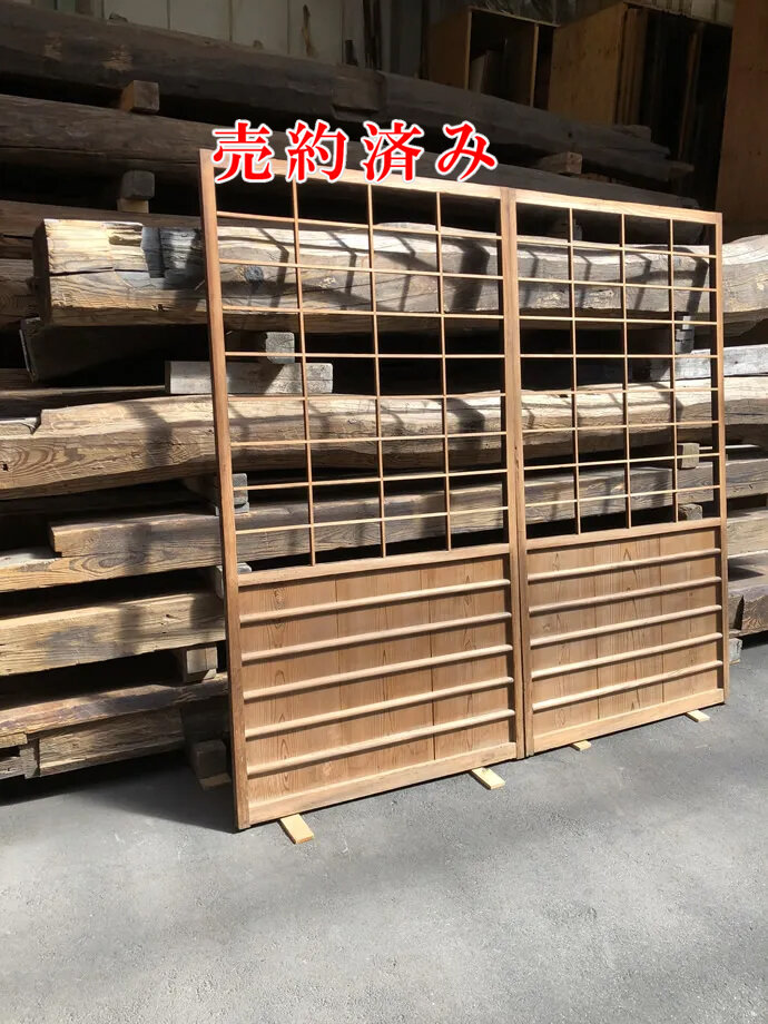 古建具（障子）の古材