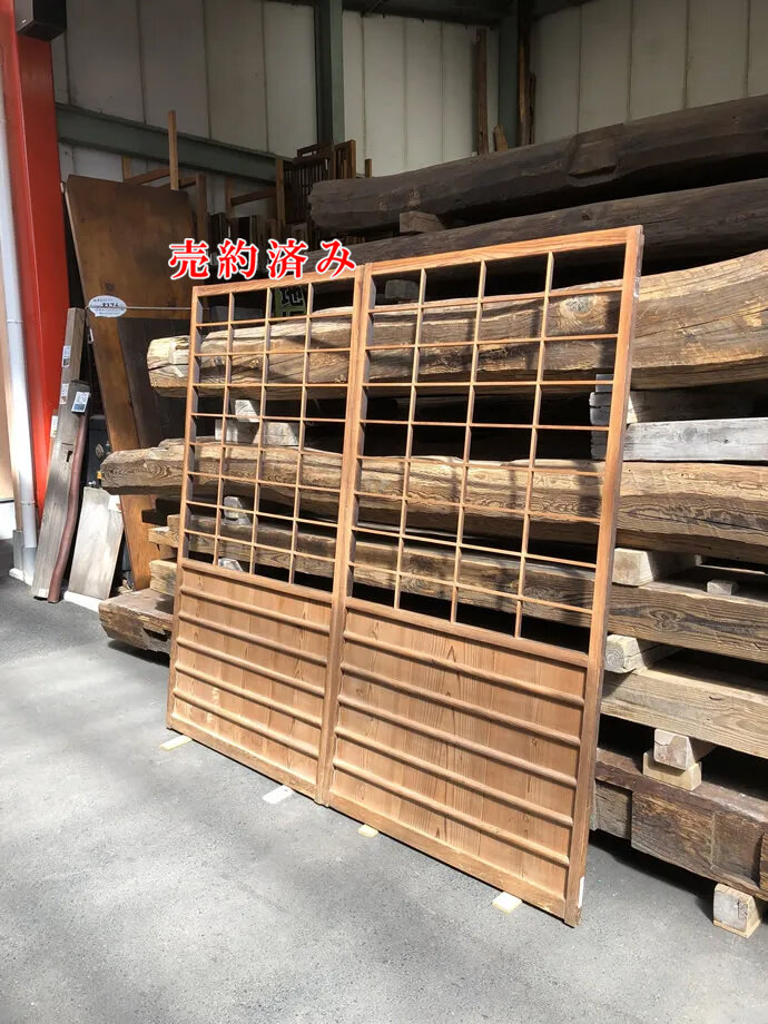 古建具（障子）の古材