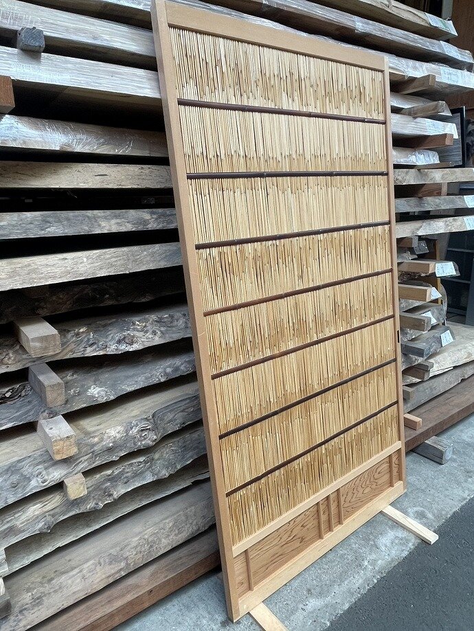 古建具（葦戸）の古材