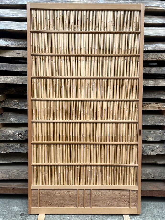 古建具（葦戸）の古材