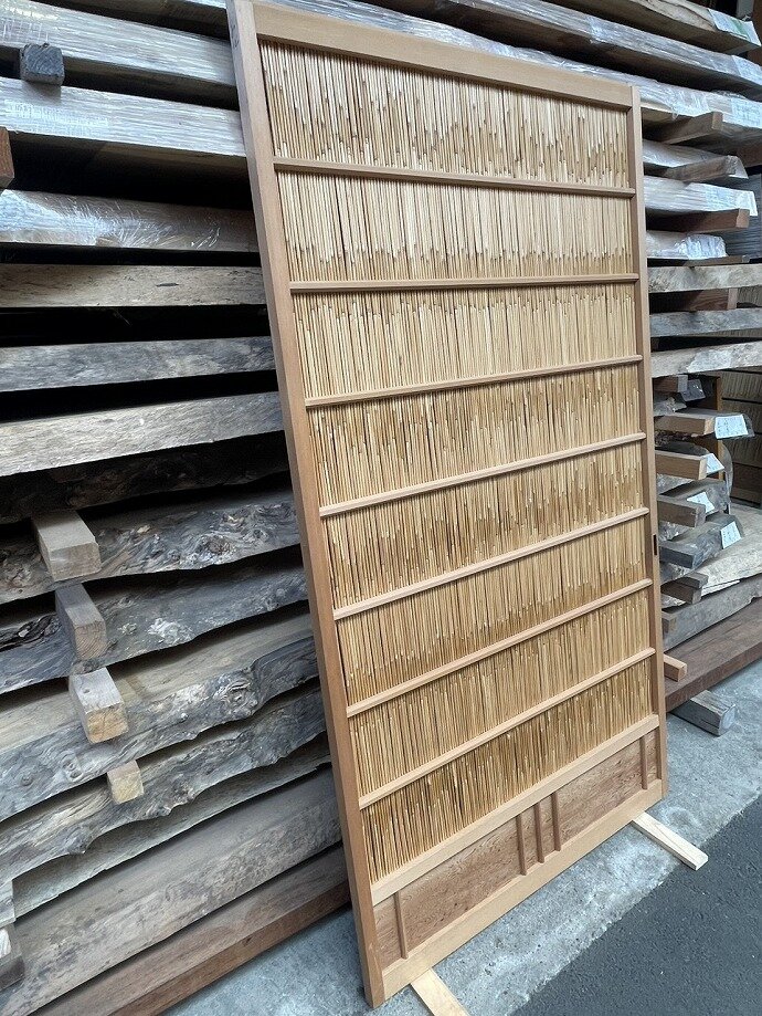 古建具（葦戸）の古材