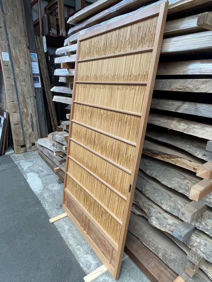 古建具（葦戸）の古材