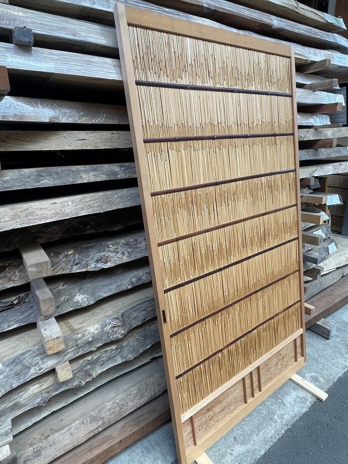 古建具（葦戸）の古材