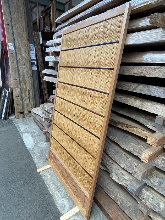 古建具（葦戸）の古材